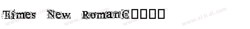 Times New RomanC字体转换